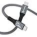 Produktbild PHIXERO Thunderbolt 4 Kabel 0.8m, 40 Gbit/s Datenübertragung, 100W Power Charging, USB-C auf USB-C Kabel, 8K@30Hz, Dual 4K Video Kompatibel für Monitor, für Macbook, SSD, eGpu, Docking Station