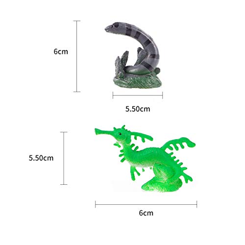 STOBOK 1 Conjunto de Animais Do Mar Profundo Oceano Criaturas SubaquÃ¡ticas Brinquedos Educativos Ma
