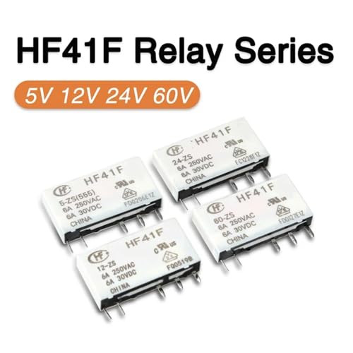 Relais mince HF41F 6A commutation haute performance 5 broches - 3
