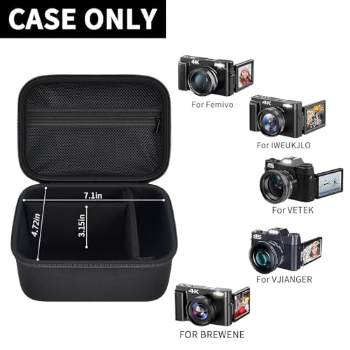 Funda grande para cámara 4K Vlogging jet black miniatura 2