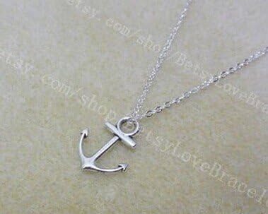 Anchor Necklace - Little Anchor Necklace in Silver