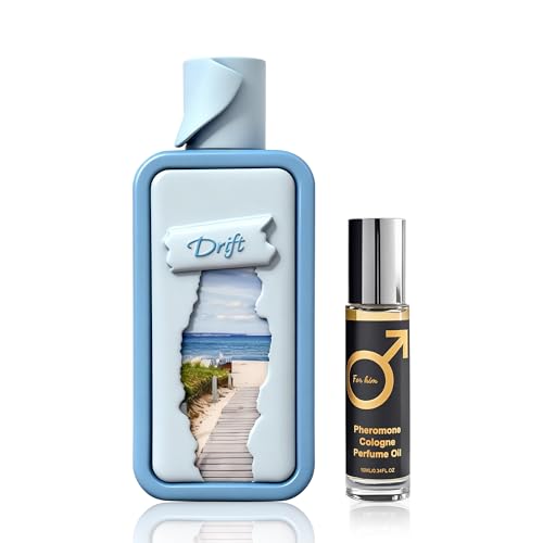 Image of AFLUXE Women's Eau de Parfum, Citrus Floral Men's Perfume with Musk & Cedarwood Base, Viva Las Vigas Rose Fragrance Riiffs Season Drift&Pheromone