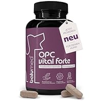 balumed® OPC Vital Forte – 120 Tabletten für Hunde – Schutz vor freien Radikalen & oxidativem Stress – mit Traubenkern-Extrakt für Haut, Herz, Immunsystem & Augen