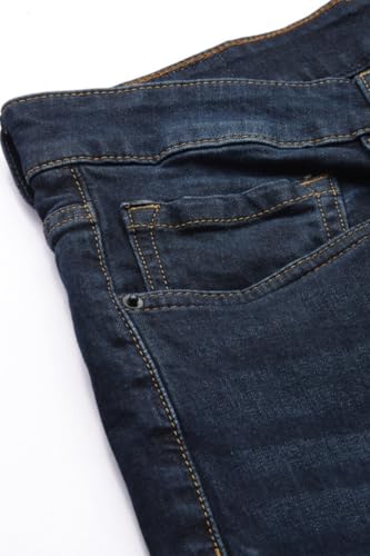 Image of Louis Philippe Men's Slim Fit Stretch Fabric for Comfort Premium Wash Aesthetic Authentic Twill and Durable Jeans