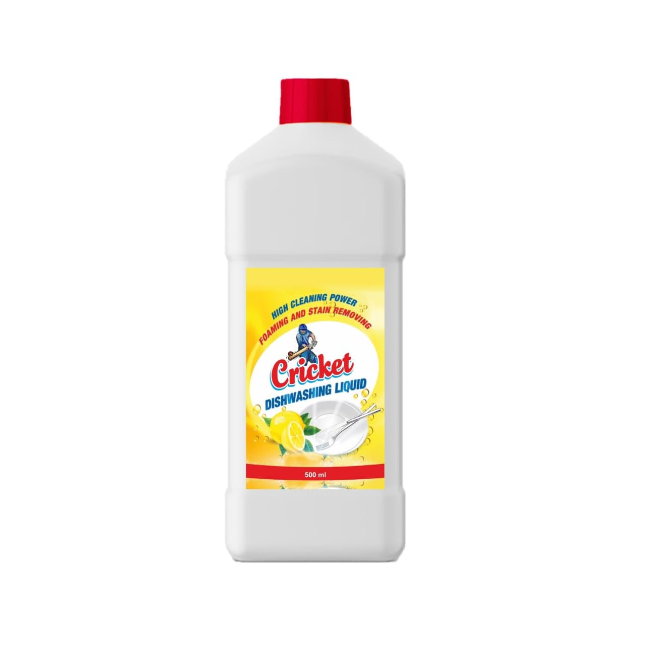 Generic Cricket Ultra Dishwashing Liquid Lemon Scent Dish Soap Dishwashing Liquid Foaming And Stain remover 338 14