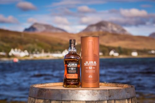 Jura 12 Jahre Single Malt Scotch Whisky mit Geschenkverpackung (1 x 0,7 l)