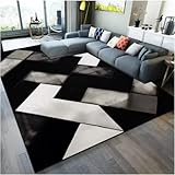 GNALEIEOG Alfombra geométrica para Sala de Estar, Moderna Alfombra nórdica para Puerta, decoración del hogar, 120 x 180 cm