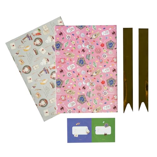 Grupo Erik: Set Carta Regalo Harry Potter | Kit Pacchi regalo, 2 fogli 50x70 cm + nastro e adesivo personalizzati, Pacchetti Regalo personalizzati, Carta Regalo Bambino o Bambina