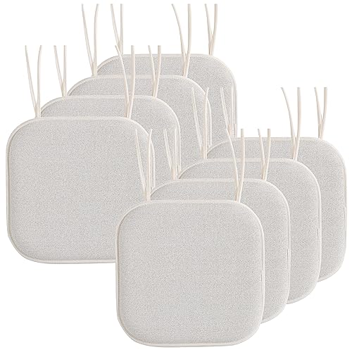 Fundas de cojín para silla que no se deslizan, la solución con espuma viscoelástica para asientos duros 2