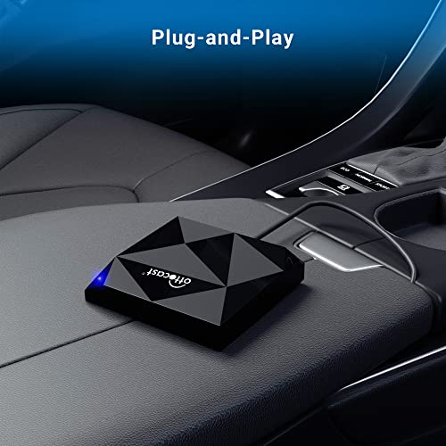 OTTOCAST Draadloze carplay adapter, Apple Wireless Carplay Dongle, Plug & Play, 5GHz WiFi, Auto Connect, geen vertraging, online -update, voor OEM bedrade Carplay Cars, model jaar na 2016 - Afbeelding 3