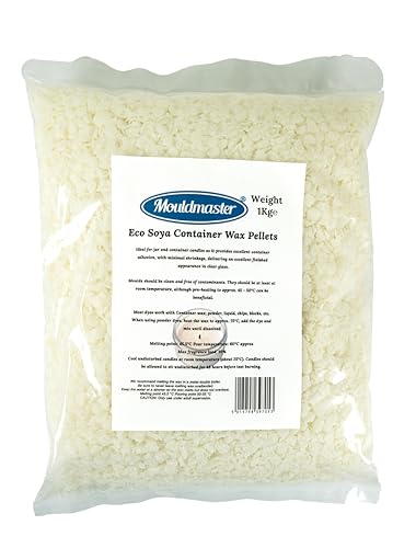 Mouldmaster Soy Container Wax pellets 1.5 Kg, W, 1.5kG