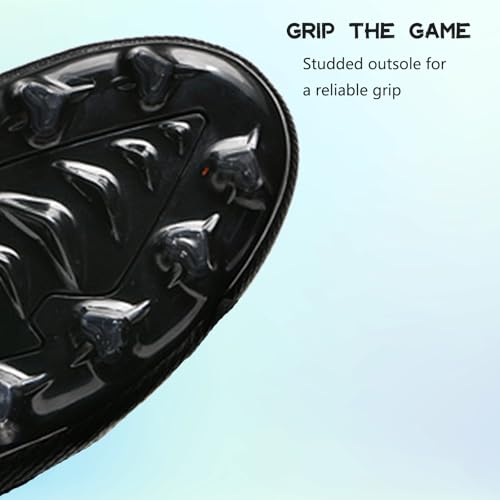 Mens Soccer Cleats Outdoor Professional Training Turf Football Boots Lightweight Breathable Youth Boys Athletic Training Sneakers for AG/FG4