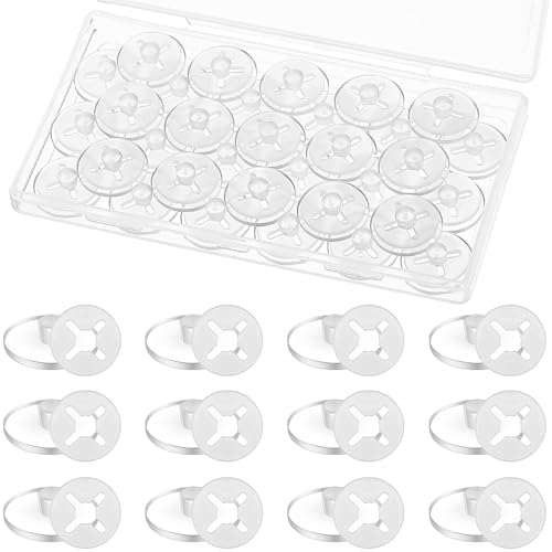 Wavwavw 12 Pcs Clear Running Bib Clips Race Number Buckle Fixing System Triathlon Race Bib Holder Running Fixing Clips Field Events Fastener Holder for Runners Marathon, Skating, Track (Clear)