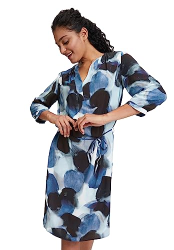 Cartoon Damen 1601/7168 Kleid, Blau, 40 EU