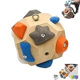 Boulder Block for Climbers, Handcrafted 3D Rock Climbing Ball, Simulated Climbing Training Ball for Finger Strength, Bouldering Block Grip Trainer, for Athletes & Beginners