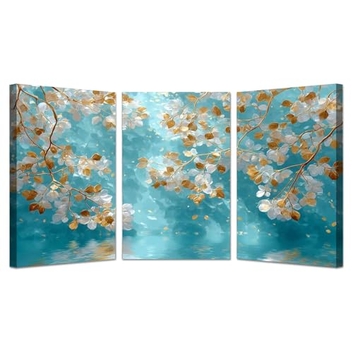 �m�[�u�����h�i 3���Z�b�g�~�̕��i�A�[�g�p�l�� �G�� �S�[���f���u���[�c���[�̕ǉ� �Ꮼ���� �L�����o�X ������ �L�����o�X�{�[�h �C���e���A �Ǌ|�� ���� ��������Q���̑�����(��)-30x45cmx3 �z����