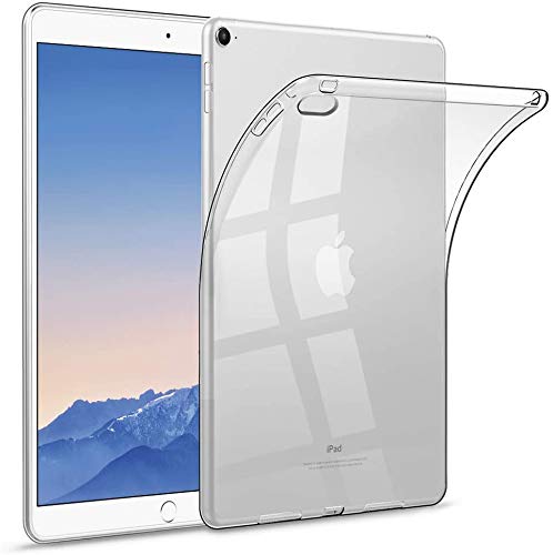 Image of SwooK Silicone Soft TPU Transparent Back Cover case for Apple iPad Air 2 A1566 A1567 (2014 Launched) iPad Back Cover case
