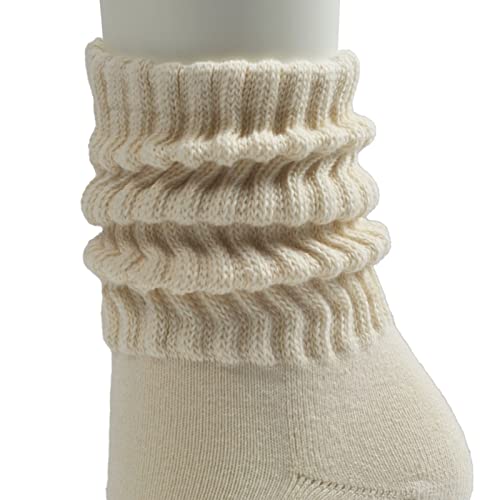 Image of Intgoodluckycc Slouch Scrunch Socks for Women, Slouch High Tube Socks Women