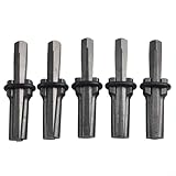 5 confezioni di cunei resistenti, in lega di acciaio al cromo vanadio, cunei in metallo, spessore 18 mm e cuneo per calcestruzzo, pietra rocciosa, utensili manuali