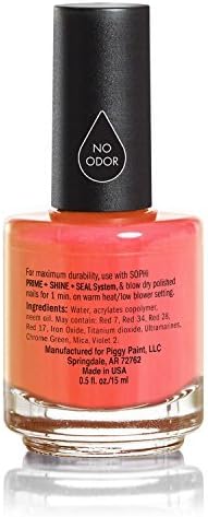 SOPHi Non Toxic Low Odour Cruelty Free Vegan Nail Polish (Rome-ance Me), Orange - Image 3
