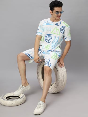 Image of Wear Your Opinion Coord Set for Men T-Shirt & Short Nightwear Set | Night Suit, Beachwear, Laungewear