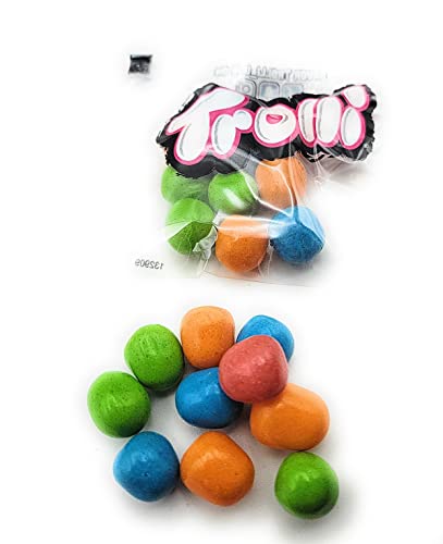 Trolli Extreme Sour Bites Fruitz Chewy Gummy Candy Snack Size Pouches – Bulk Trolli Gummy Candy Pack (4 Pound) #TOP4