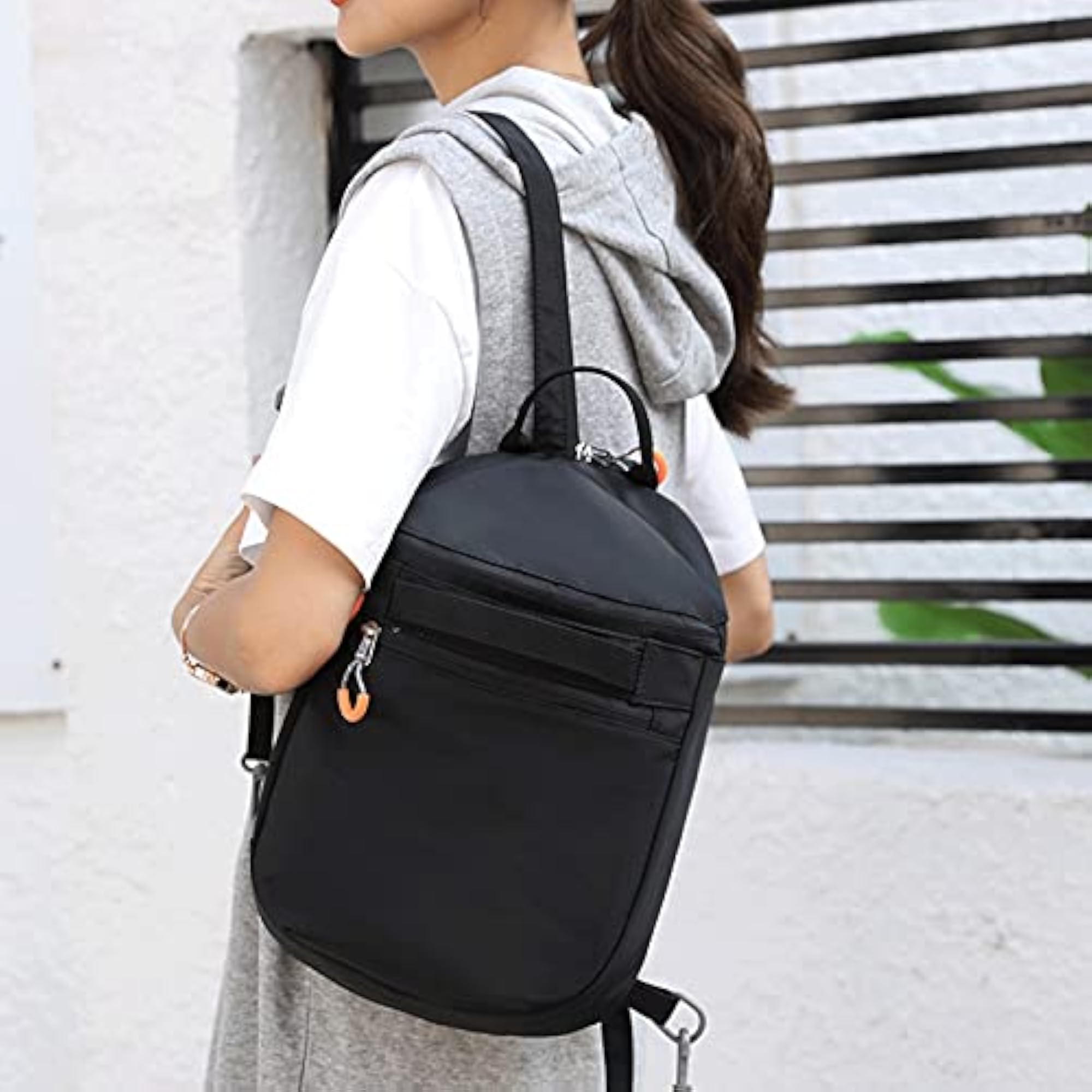 Nylon Waterproof Small Backpack, Unisex