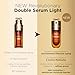 Clarins DOUBLE SERUM LIGHT TEXTURE | Anti Aging Serum | Visibly Firms, Smoothes, Boosts Radiance and Refines Pores | 24H Hydration | Great for Combination to Oily Skin and Humid Climates, 1.7 Fl oz