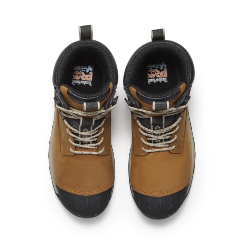 Image of Timberland PRO Men's 6 Grey /Black Boondock Comp Toe WP SR Boot