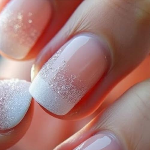 Press On Nails, Almond Fake Nails, Reusable with Nail Glue, 12 Sizes - 24 Nail Kit, Color Press-On Nails Polish-Free Manicure Set, Smudge-Proof Fake Nails, Replaced Frequently (40)