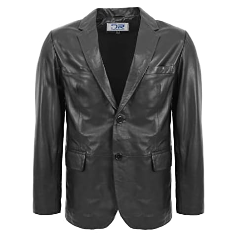 Divergent Retail Men's Blazer Leather Jacket Cover