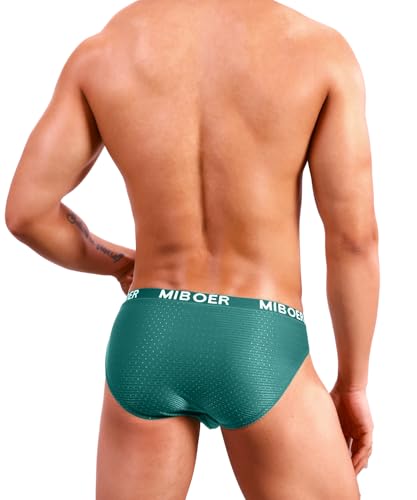 Men's Sexy Bikini Briefs Low Rise Soft Lightweight Bulge Pouch Underwear3