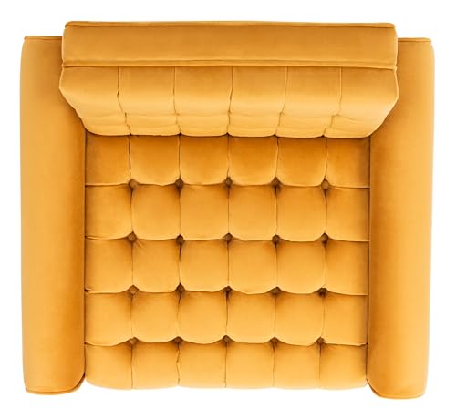 Sillón con tapizado de terciopelo Marigold miniatura 6