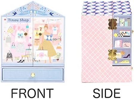 DJECO Musical Jewelry Box for Kids - Treasure Boxes Unicorn Dream -Storage for Necklace, Bracelets, Rings, Earrings, Small Toys, Decorations, Keepsake & Trinkets - Safe for Ages 6+ Boys & Girls - Image 5