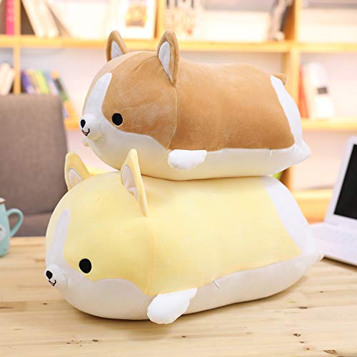 Anime Plüschtier Shiba Inu Kuscheltier Stofftier Shiba Plushie Spielzeug Kuscheltier Hund Tiere Spielzeug Süßer Plüsch Hund Spielzeug Plüschtier Weicher Plüsch Liegend Schlafplüsch 13,7 Zoll