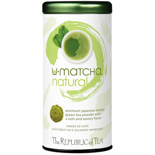 Té Matcha verde natural 30 tazas 1.5 onzas miniatura 1