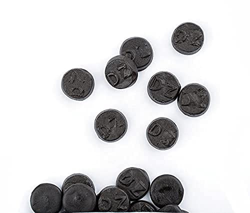 Miniatura 7 de Fruidles Gomitas holandesas de doble sal de regaliz, regaliz negro salado (media libra)