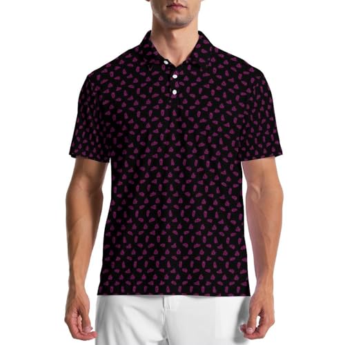 Camiseta polo para hombre, divertida, transpirable y de secado rápido, ideal para golf miniatura 2