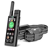 Easehope Satellite Sync GPS Wireless Dog Fence System, No Subscription & No App, 3 - in -1 Off-Grid Real-Time Pet Tracker & Electric Fence & Training Dog Collar - Works Wherever Satellites Reach