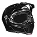 Simpson Journey Bandit Motorcycle Helmet - Black - XL | Off Road Dirt Bike UTV Motocross ATV | Modular Full-Face Flip Up | Clear Pinlock Anti-Fog Visor Shield | DOT ECE Certified (JB2XL)