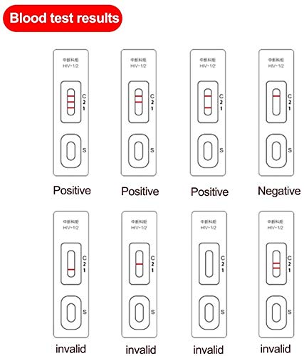 HIV Self-Test - Home Rapid Blood Test, Home Test Combination Test Paper Kit, Three Line Test Paper Test is Simple/Convenient, (one Box) - Thumbnail 3