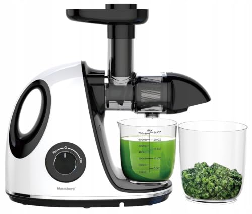 Exprimidor lento Klausberg con acero inoxidable libre de BPA 4