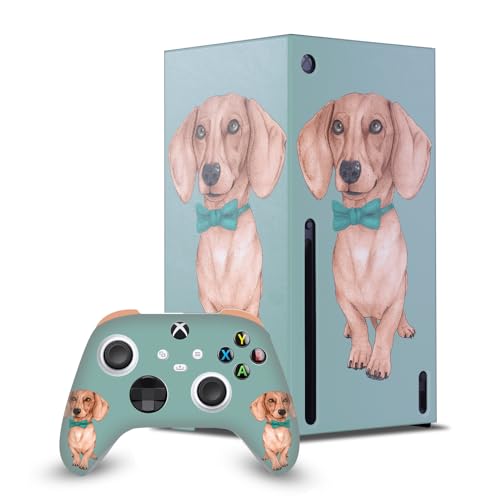 Skin Xbox Series X Barruf Teckel habillage console de jeu et autocollant manette
