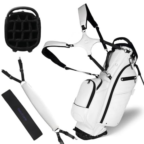 CaddyDaddy RevCore Hybrid Luxury Golf Stand Bag, Tour Grade