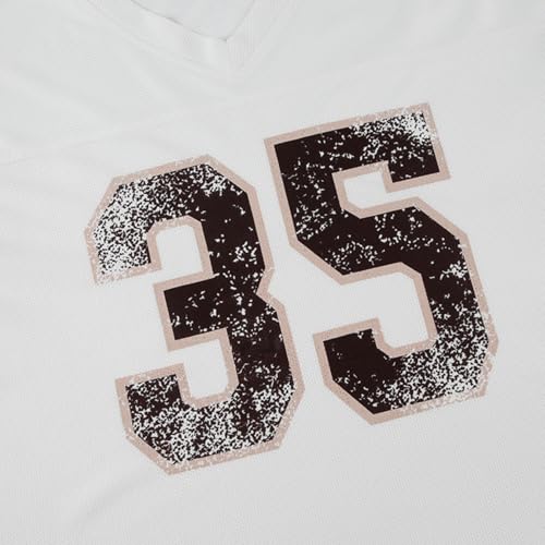 Y2k Oversized Jersey Shirts for Women Grunge Graphic Tees Streetwear Baggy Short Sleeve Coquette Tops4