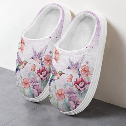 Winter Slip on Slippers Cozy Warm Bedroom Shoes Comfy for Home Living Room Thick Soled Slipper for Women4