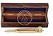 Humaira Nautical 6 Inches Nautical Professional Brass Straight Pattern Divider Compass Geometry Drafting Divider with Wooden Case