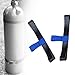 Aosekaa 2X Diving Retainer Band Cylinder Hose Retainer Strap, Binding Band Rubber Scuba Easy to Use, Retaining Band for 6L Cylinder, Blue