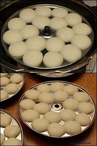 Dynore-Stainless-Steel-SmallMini-Idli-4-Plate-StandMakerPot-Silver