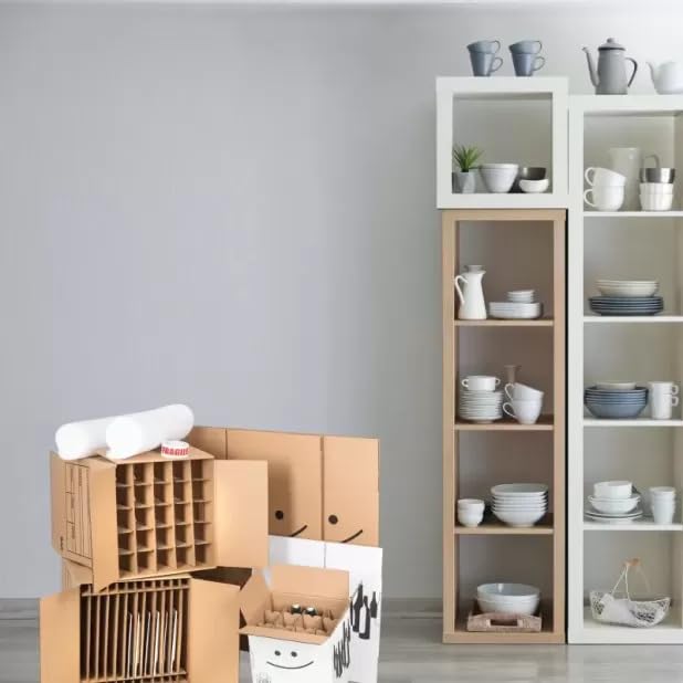 Kit déménagement cuisine renforcé + 2 mousses offertes